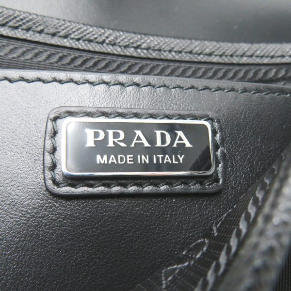 2101218039818 7 Prada Shoulder Bag Saffiano Leather Black Nero