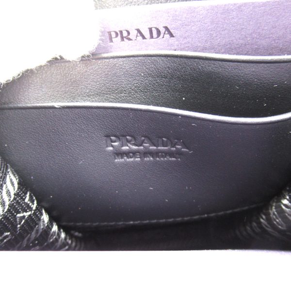 2101218039924 7 Prada Smartphone Shoulder Bag Leather Fabric Black