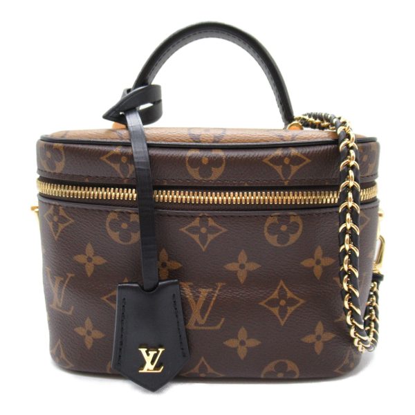 2101218042818 3 Louis Vuitton Vanity NV PM 2way Shoulder Bag Brown