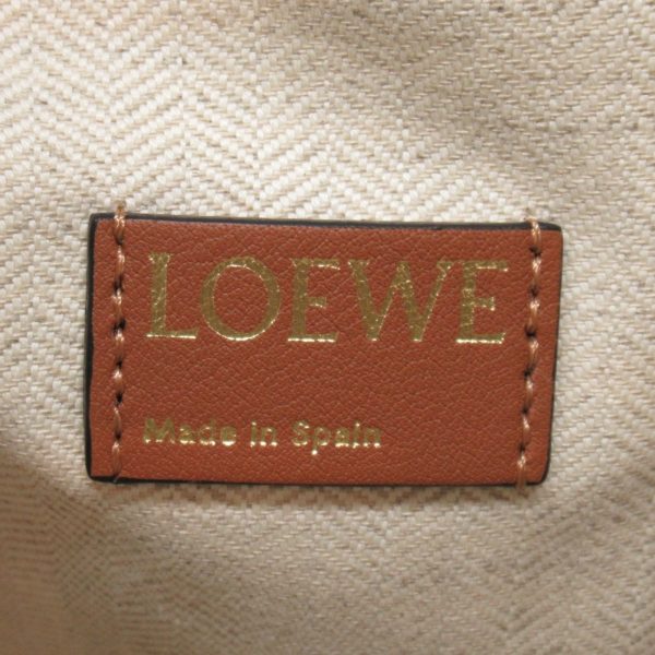 2101218042825 3 Loewe Cubby Bag Handbag Leather Canvas Beige Natural