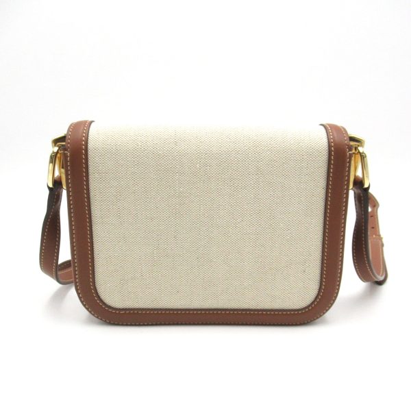 2101218042979 2 Prada Canvas Leather Shoulder Bag White