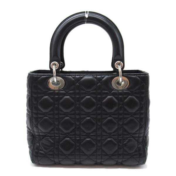 2101218042993 6 Dior Lady Dior Cannage Tote Bag Black