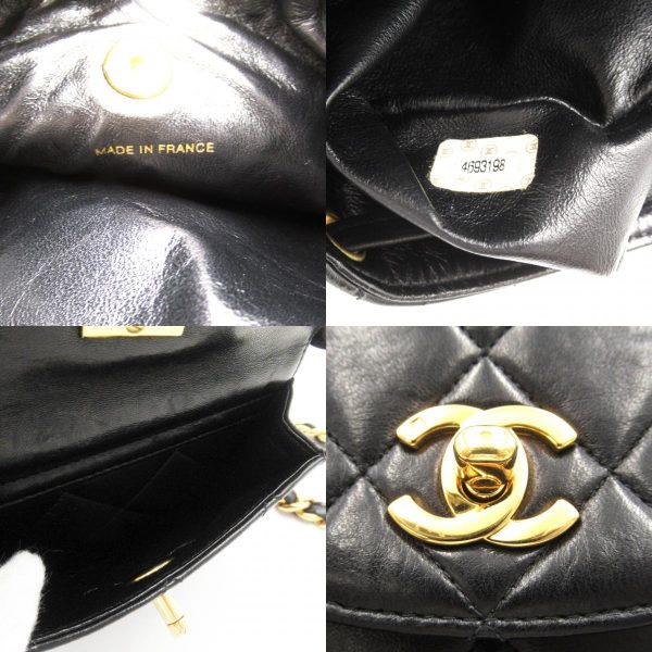 2101218055238 8c Chanel Matelasse Rucksack Backpack Black