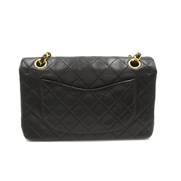 2101218055696 2 Chanel Matelasse Chain Shoulder Bag Lambskin Black