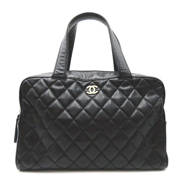 2101218055979 1 Chanel Handbag Caviar Skin Black