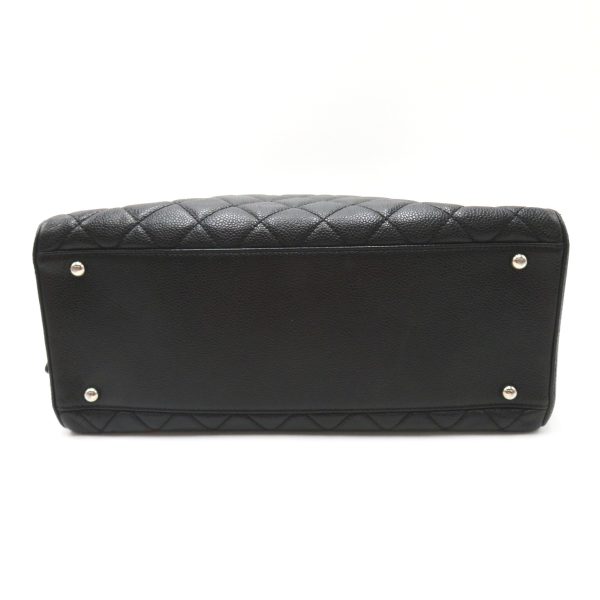 2101218055979 4 Chanel Handbag Caviar Skin Black