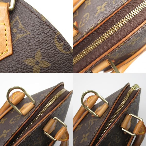 2101218056242 13c Louis Vuitton Ellipse PM Handbag Monogram Brown