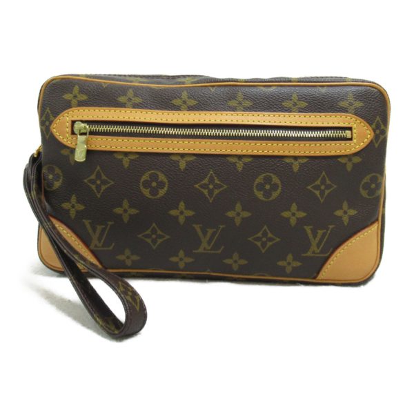 2101218056259 2 Louis Vuitton Marly Dragonne Clutch Bag Brown