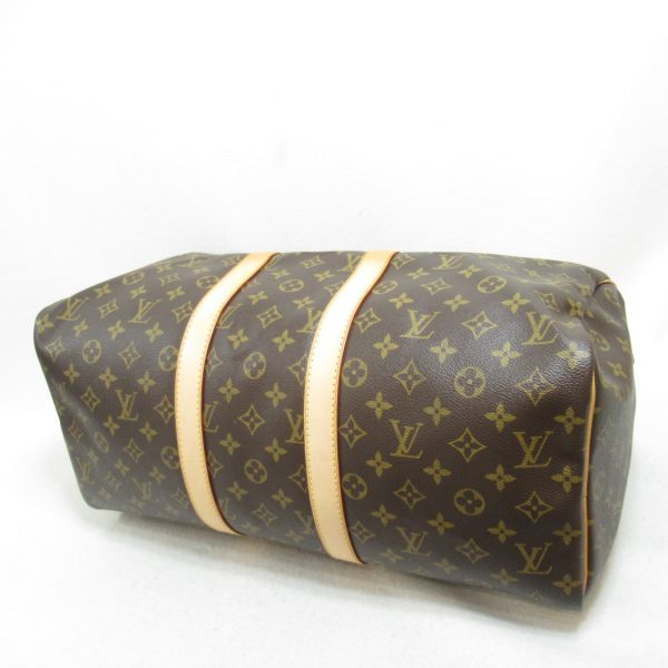 2101218056600 5 Louis Vuitton Keepall 45 Boston Bag Monogram Brown