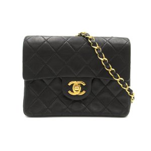 2101218056822 1 Chanel Boston Bag Matelasse Leather Brown