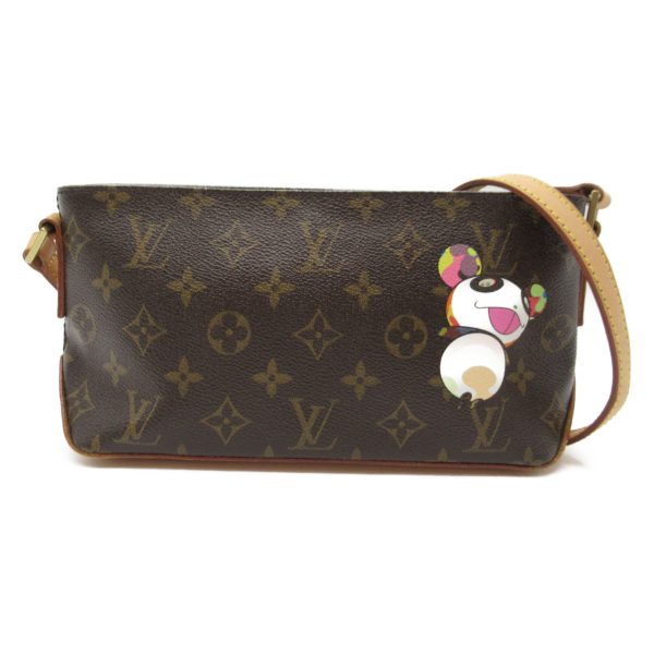 2101218056839 1 Louis Vuitton Trotter Panda Shoulder Bag Brown