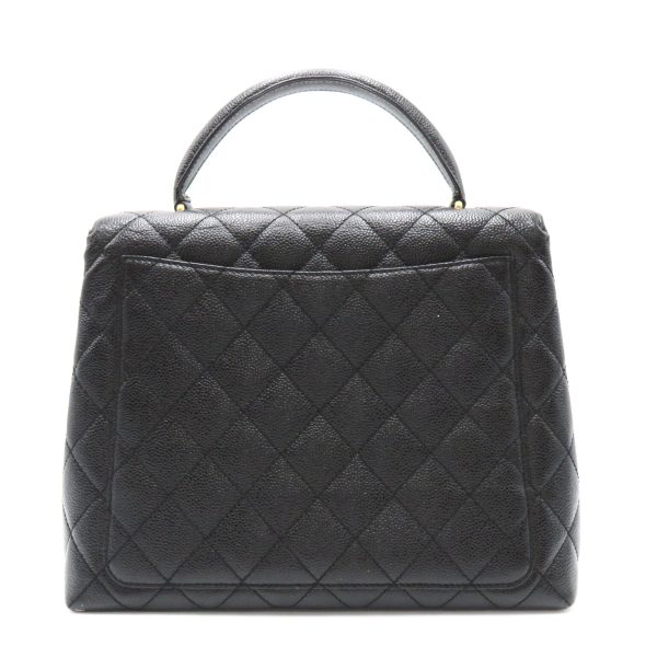 2101218057195 2 Chanel Matelasse Handbag Caviar Skin Black