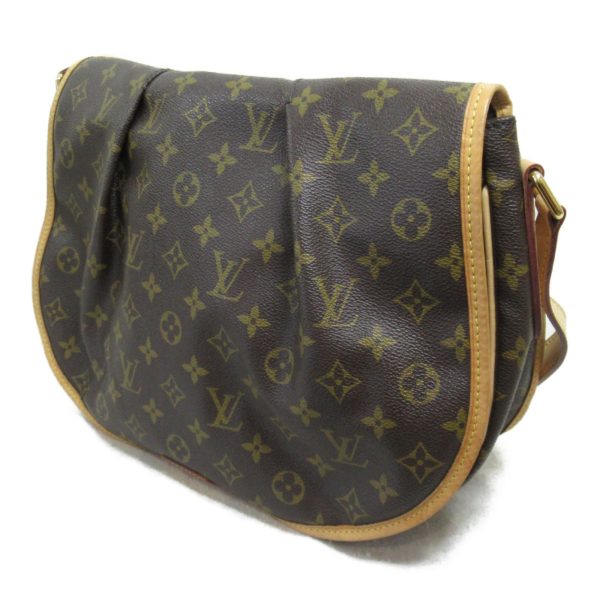 2101218057492 4 Louis Vuitton Menilmontant MM Shoulder Bag Brown