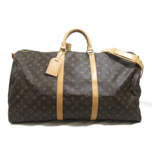 2101218057812 2 Louis Vuitton Speedy Canvas Monogram Handbag Brown