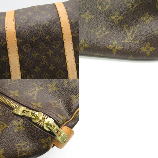 2101218058567 19c Louis Vuitton Keepall 60 Boston Bag Monogram Brown