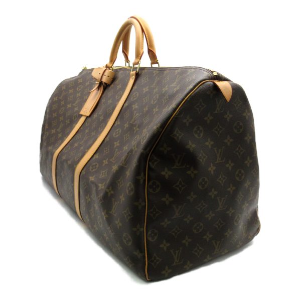 2101218058567 2 Louis Vuitton Keepall 60 Boston Bag Monogram Brown