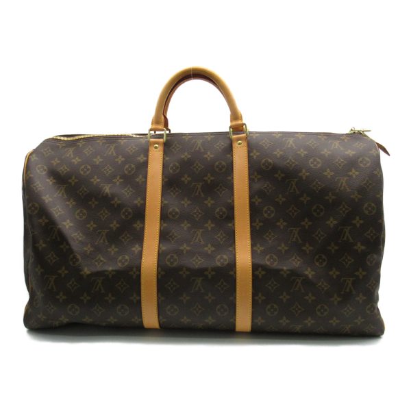 2101218058567 3 Louis Vuitton Keepall 60 Boston Bag Monogram Brown