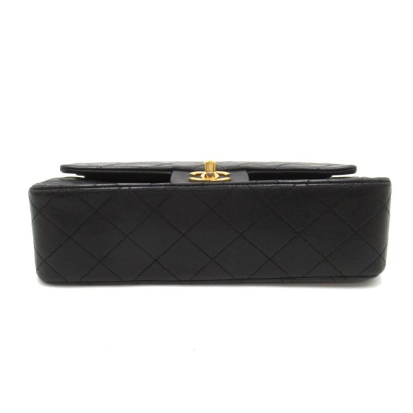 2101218058697 5 Chanel Matelasse Double Flap Chain Bag Black