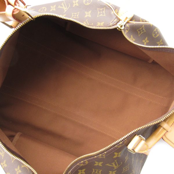 2101218059007 4 Louis Vuitton Keepall 50 Boston Bag Monogram Brown