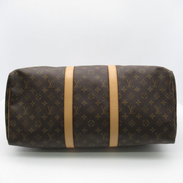 2101218059007 5 Louis Vuitton Keepall 50 Boston Bag Monogram Brown