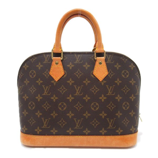 2101218059809 5 Louis Vuitton Alma Handbag Canvas Monogram Brown