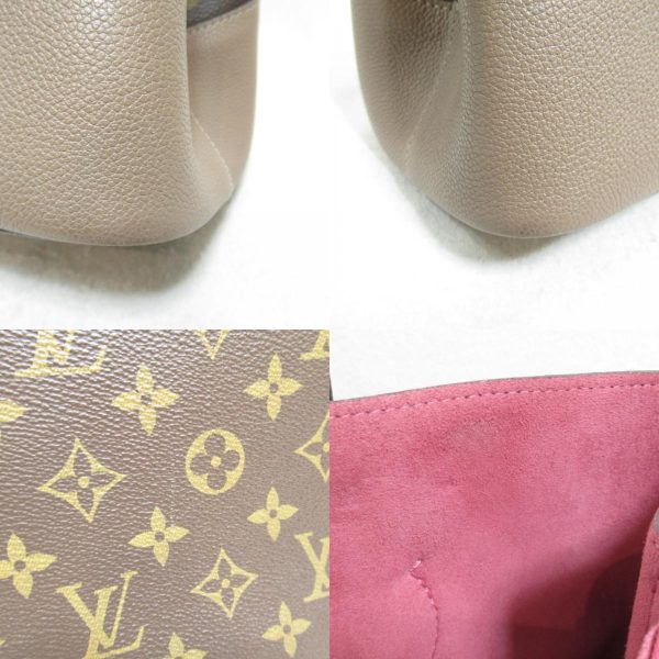 2101218059892 6c Louis Vuitton Flandrine Tote Bag Canvas Brown Gray