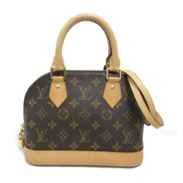 2101218060034 3 Louis Vuitton Alma BB 2way Shoulder Bag Brown