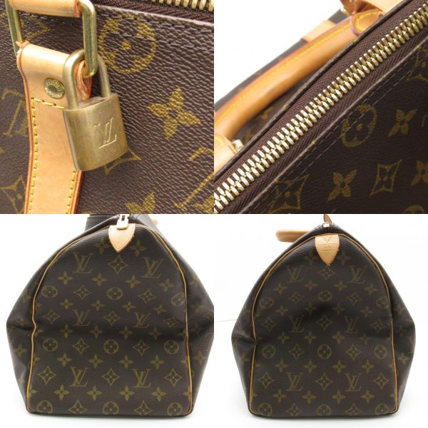 2101218060072 19c Louis Vuitton Keepall 45 Boston Bag Monogram Brown