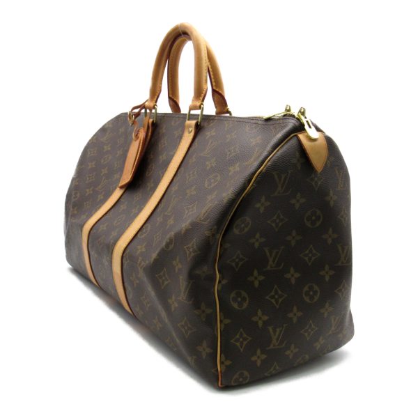 2101218060072 2 Louis Vuitton Keepall 45 Boston Bag Monogram Brown