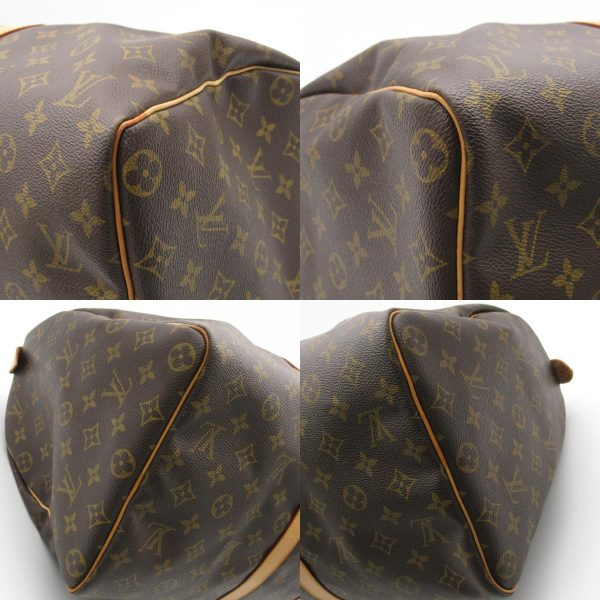 2101218060072 7c Louis Vuitton Keepall 45 Boston Bag Monogram Brown