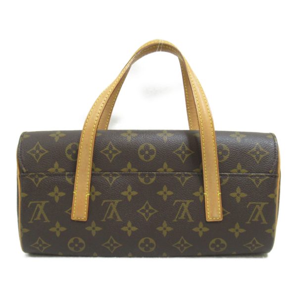 2101218060188 3 Louis Vuitton Sonatine Handbag Monogram Brown