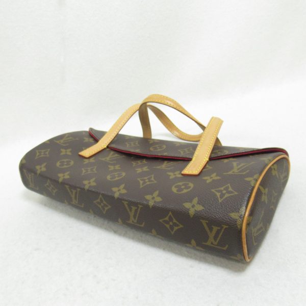 2101218060188 5 Louis Vuitton Sonatine Handbag Monogram Brown