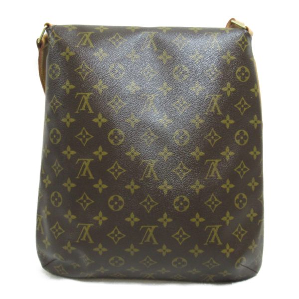 2101218060379 3 Louis Vuitton Musette Shoulder Bag Canvas Brown