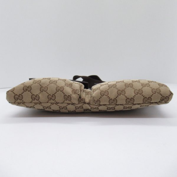 2101218060591 8 Gucci Waist Bag GG Canvas BeigeDark Brown