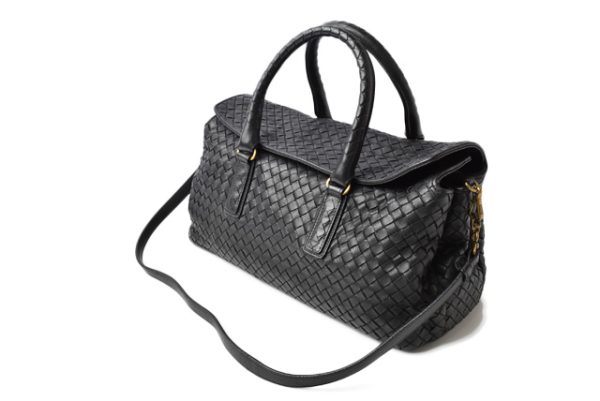 210128 23 bv 3 Bottega Veneta Tote Bag 2way Bag Shoulder Bag Black