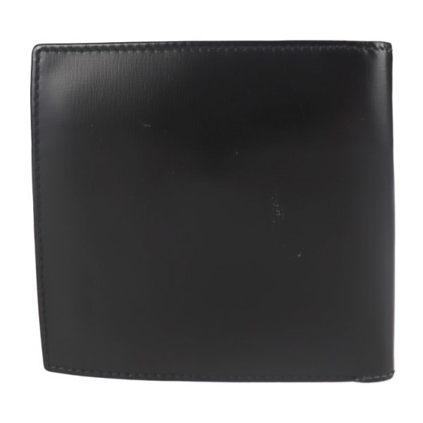 2102063002041 3 Loewe Calf Leather Bifold Wallet Black