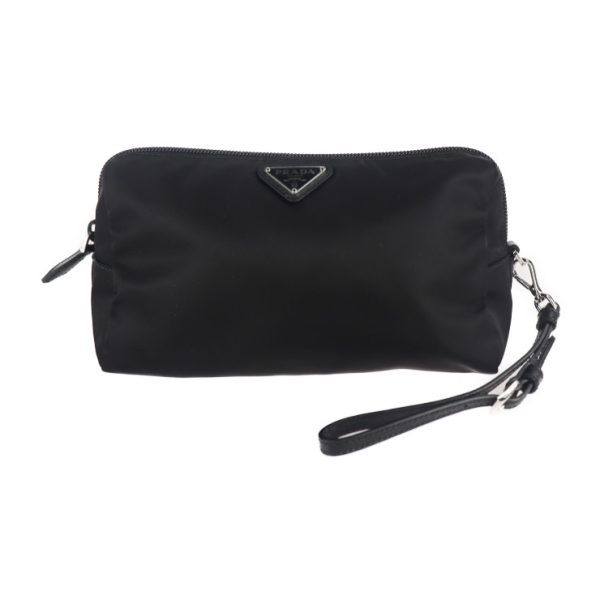 2102063002043 1 Prada Nylon Makeup Pouch Nero