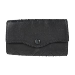 2102093007103 1 Prada Money Clip Folding Wallet Black Papaya