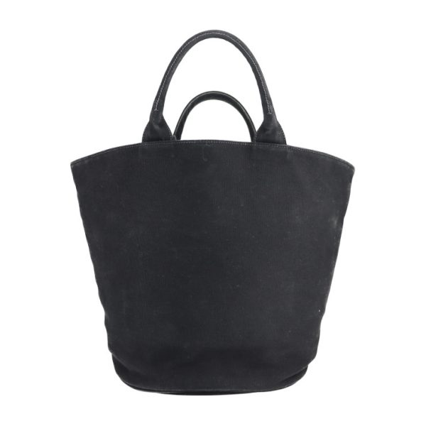 2103023002009 3 Prada Canvas Tote Bag Black