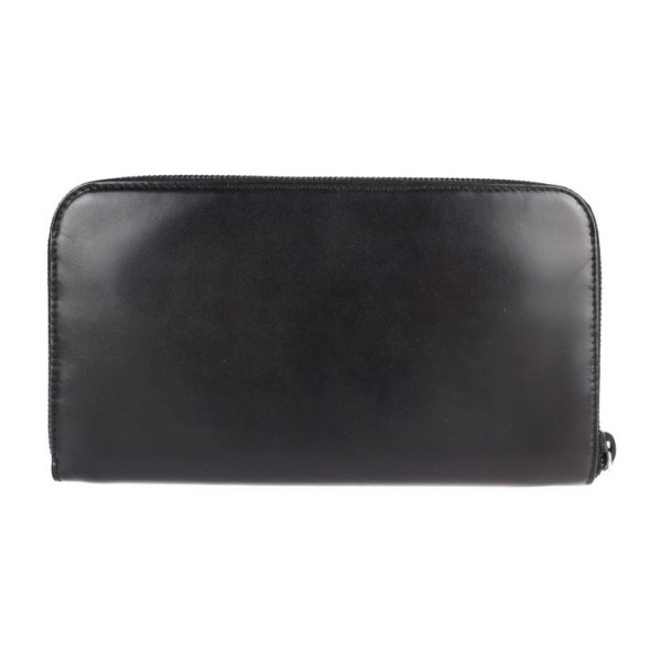 2103023002043 3 Prada Saffiano Leather Long Wallet Black