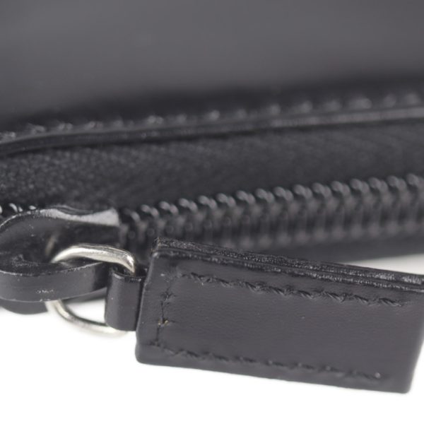 2103023002043 7 Prada Saffiano Leather Long Wallet Black