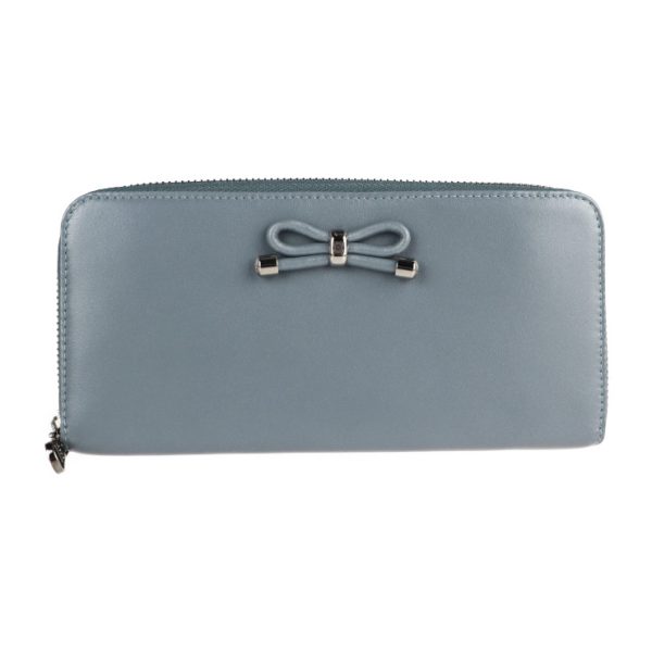 2103023002047 1 Loewe Leather Long Wallet Blue