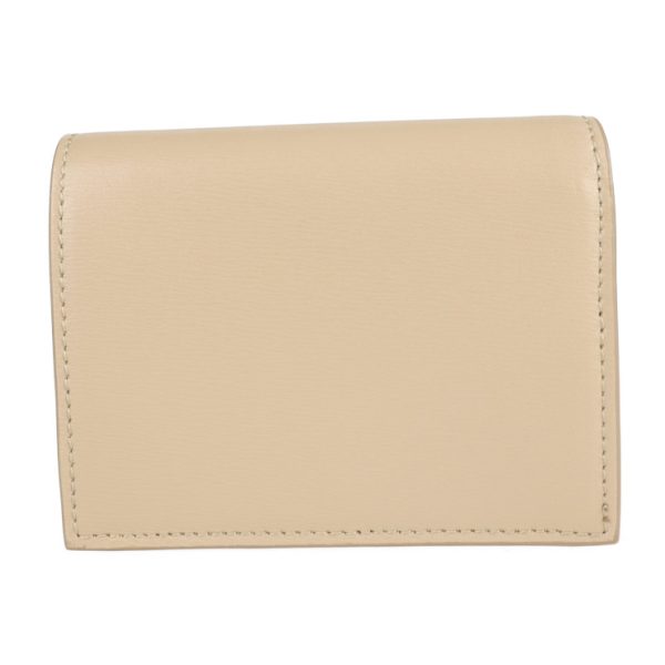 2103023002050 3 Salvatore Ferragamo Calf Leather Bifold Wallet Beige