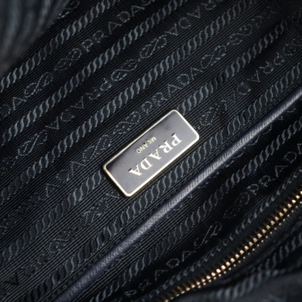 2103063007102 10 Prada Nylon Handbag Navy