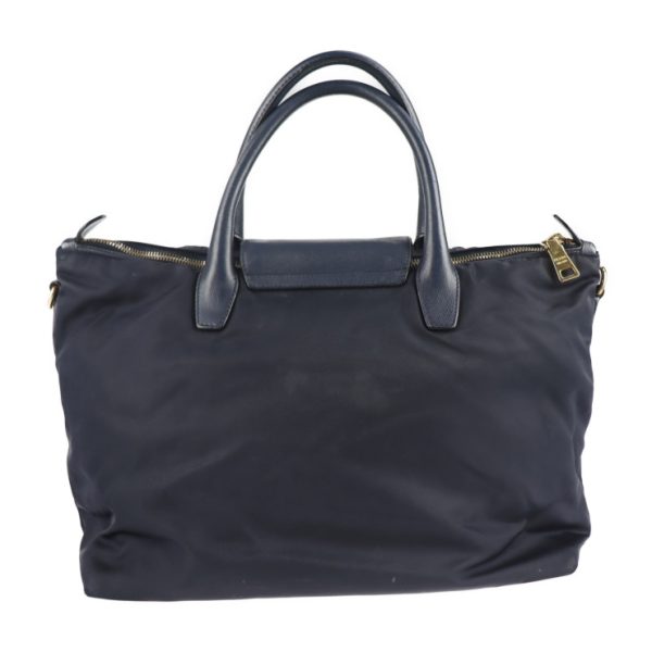 2103063007102 3 Prada Nylon Handbag Navy