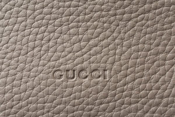 210328 10 g 12 GUCCI Shoulder Bag Bamboo Leather Gray