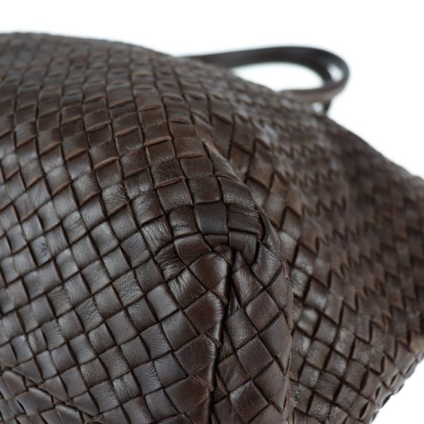 2104083007059 6 Bottega Veneta Cava MM Intrecciato Leather Tote Bag Brown