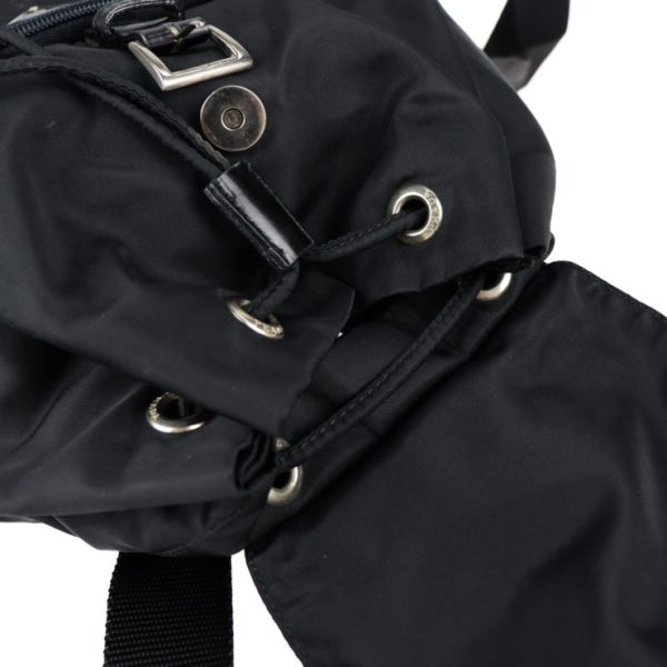 2104083007067 8 Prada Nylon Backpack Black