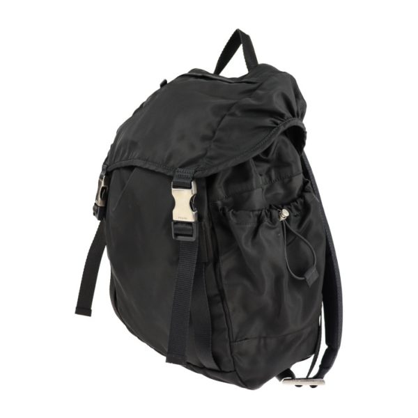 2104093008137 2 Prada Nylon Tessuto Backpack Black