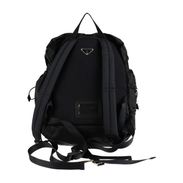 2104093008137 3 Prada Nylon Tessuto Backpack Black